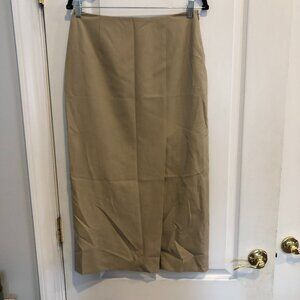 Vintage Ann Taylor Loft Lined Maxi Skirt with Side Slit - Size 8 NWT